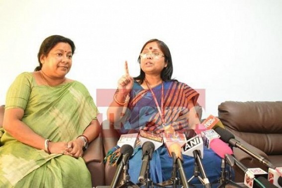 National Commission for Women leader visits Tripura, blasts DGP : ranks Tripura 1st in rape cases among all NE States